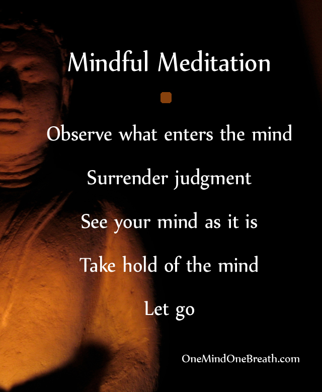 5 step mindful meditation guide