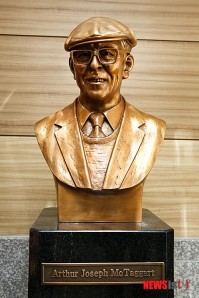Dr. Arthur J McTaggart statue